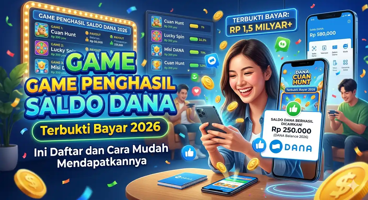 Game Penghasil Saldo DANA Terbukti Bayar 2026